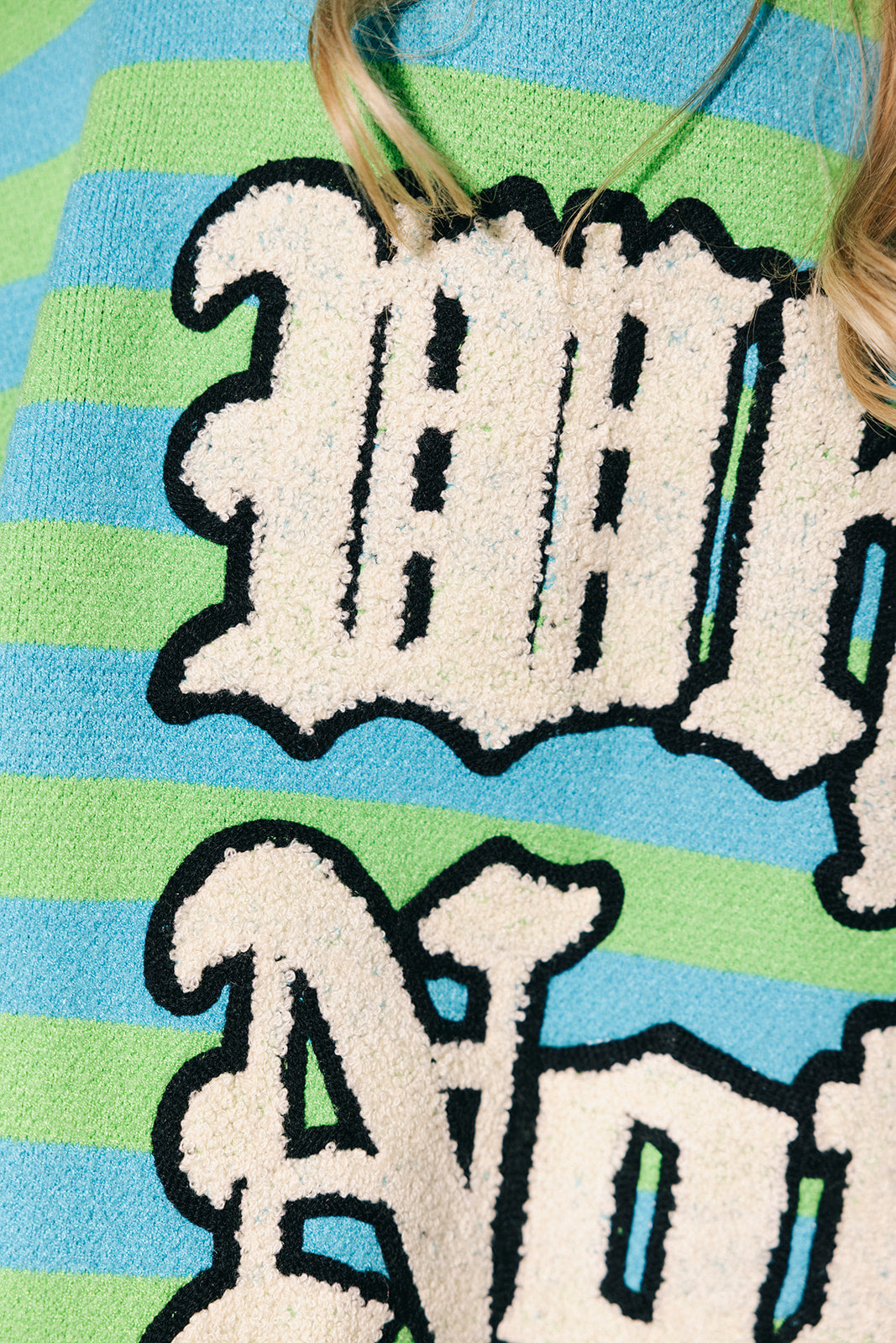 Why Not Bubble Sleeve Unicorn Sweater