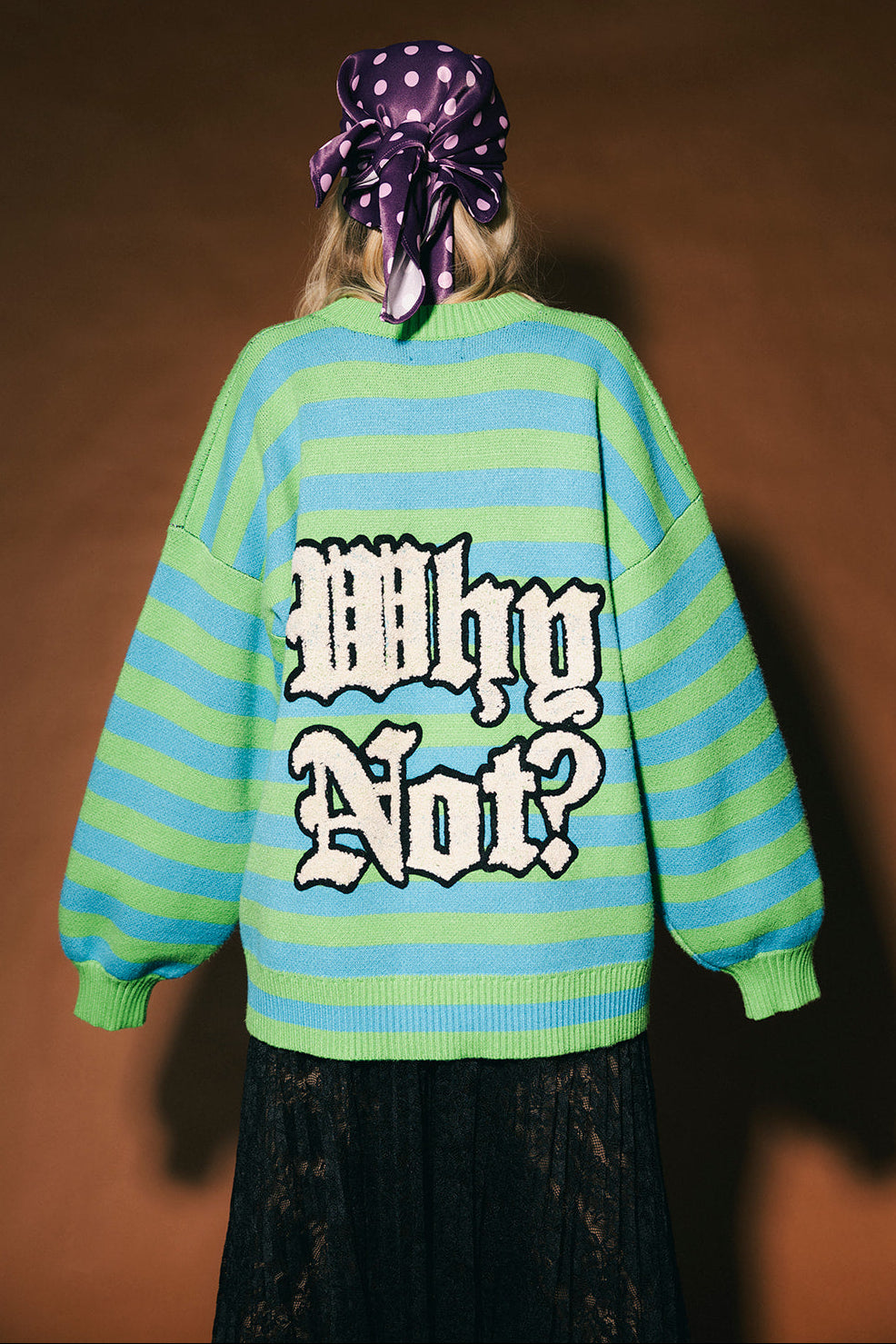 Why Not Bubble Sleeve Unicorn Sweater
