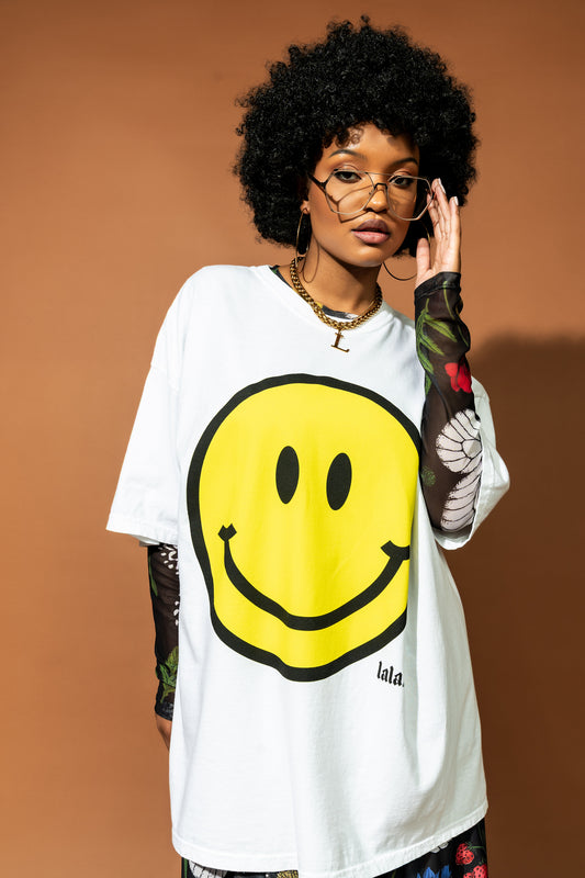 The World Needs Your Magic Oversized Tee in White