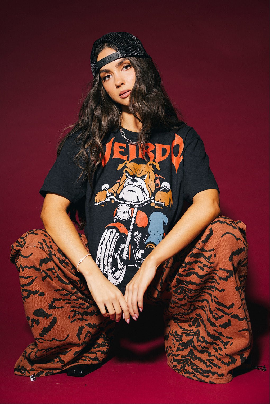 Bad Dog Bulldog Crop Tee - Dressed in Lala
