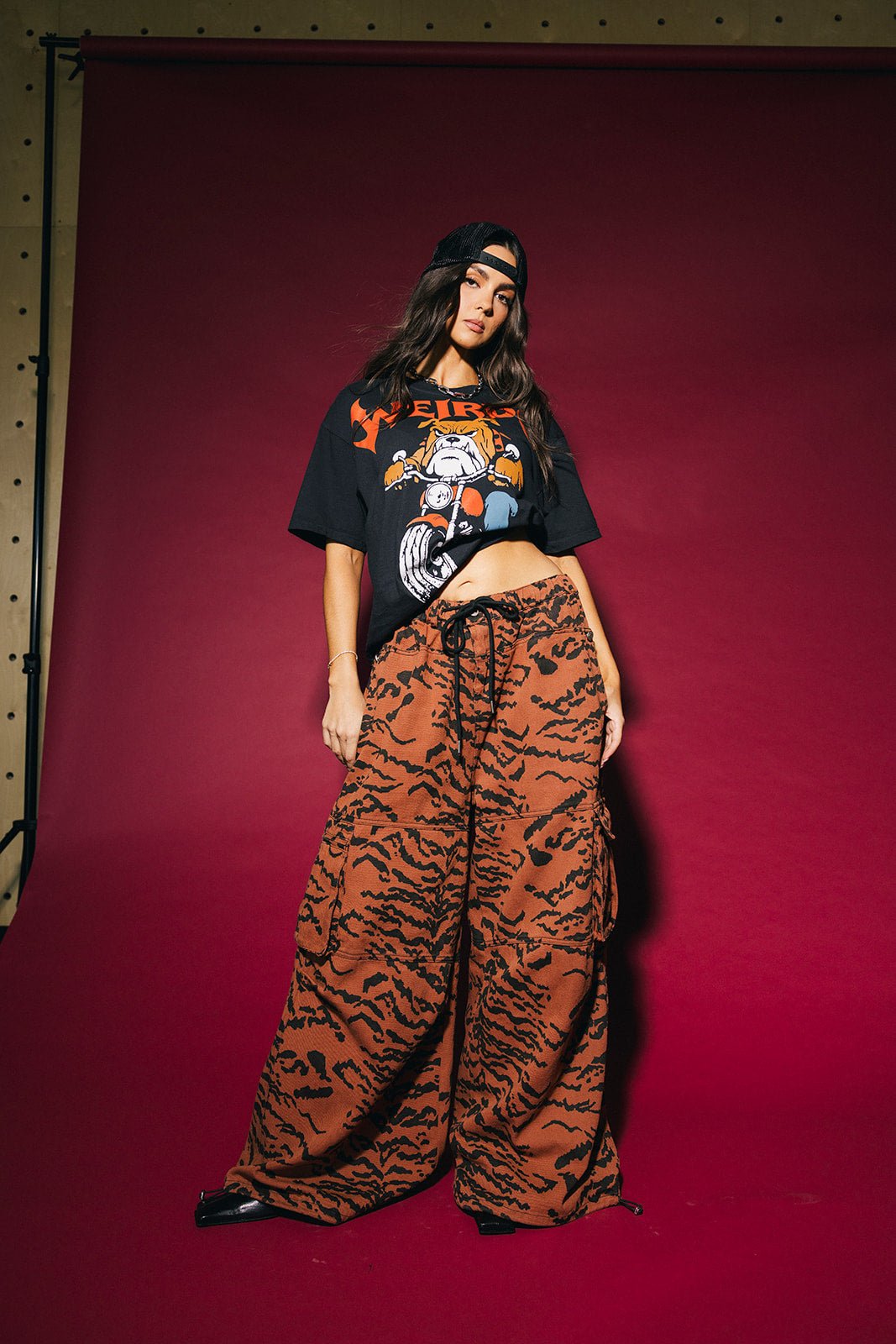 Bad Dog Bulldog Crop Tee - Dressed in Lala
