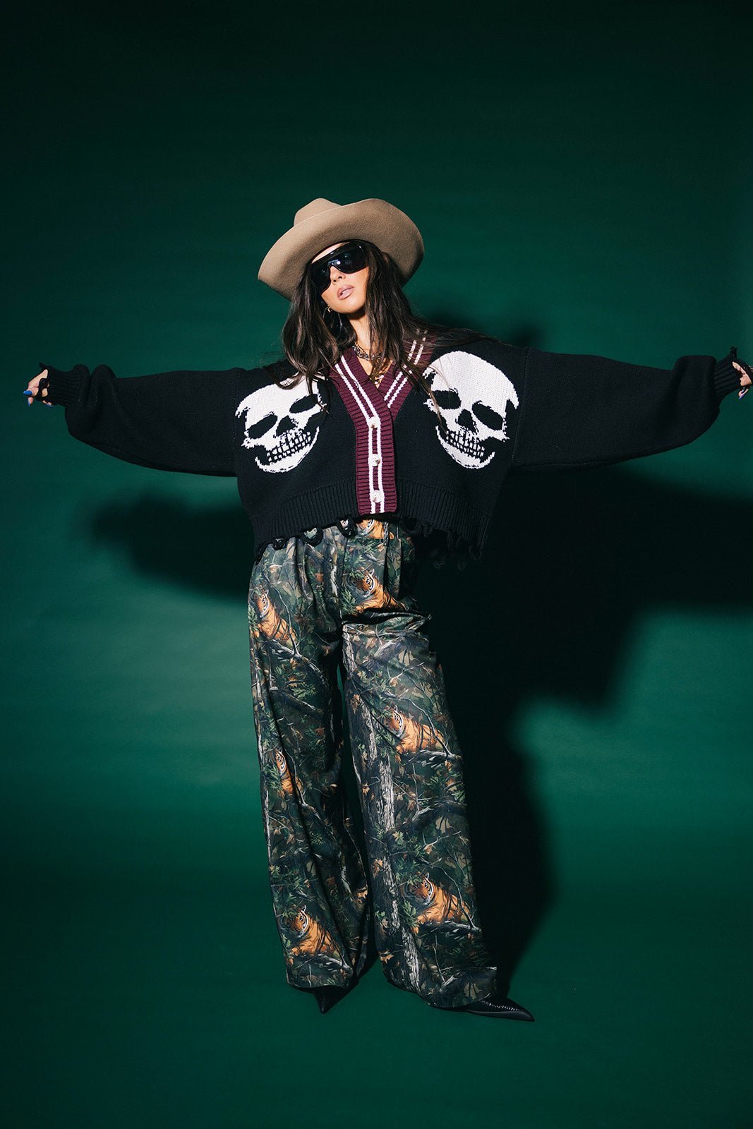 Bad To The Bone Cropped Distressed Cardigan - Dressed in Lala