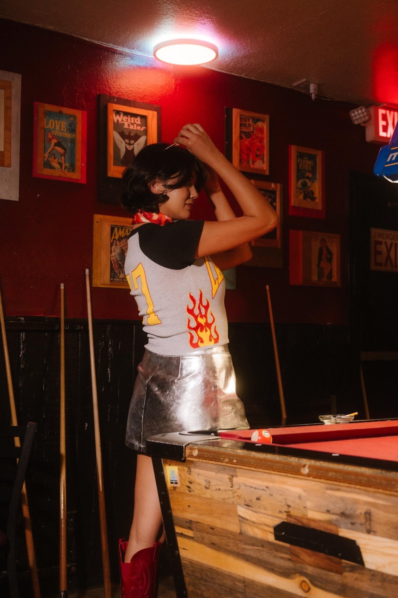 Bad To The Bone Knit Baby Tee - Dressed in Lala