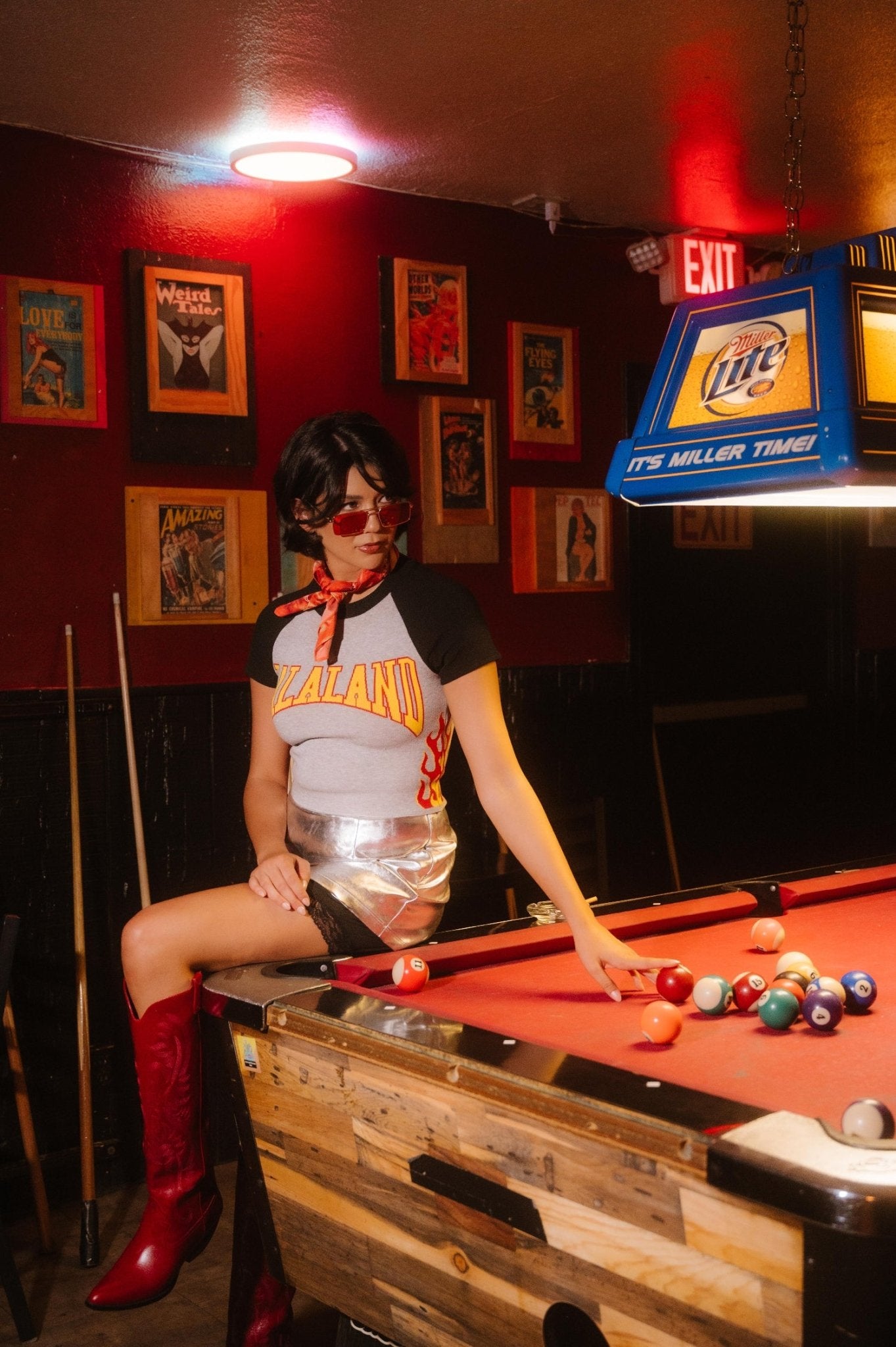 Bad To The Bone Knit Baby Tee - Dressed in Lala