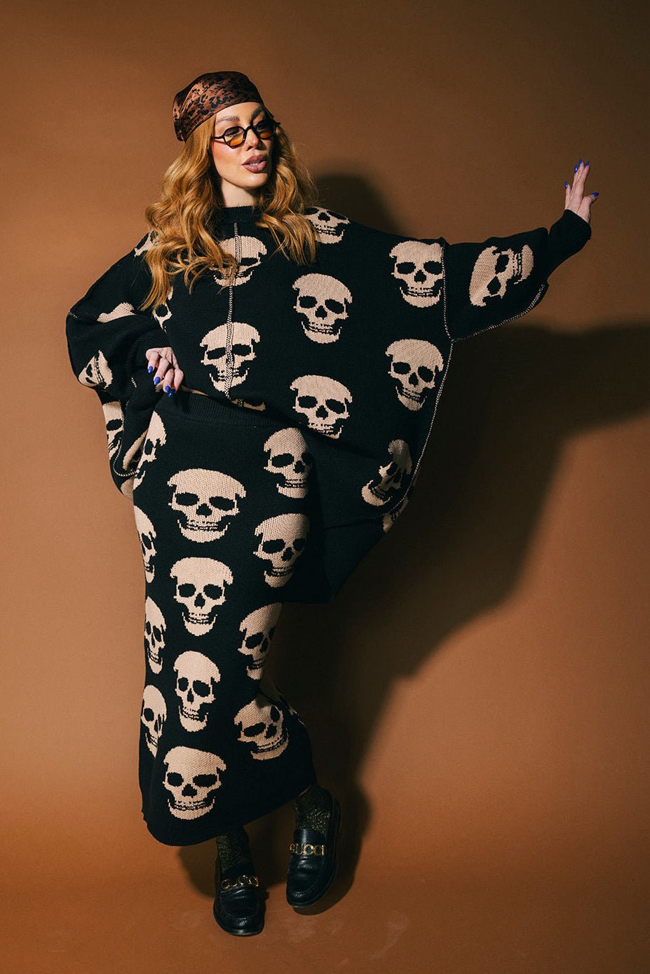 Bad To The Bone Knit Midi Skirt - Dressed in Lala