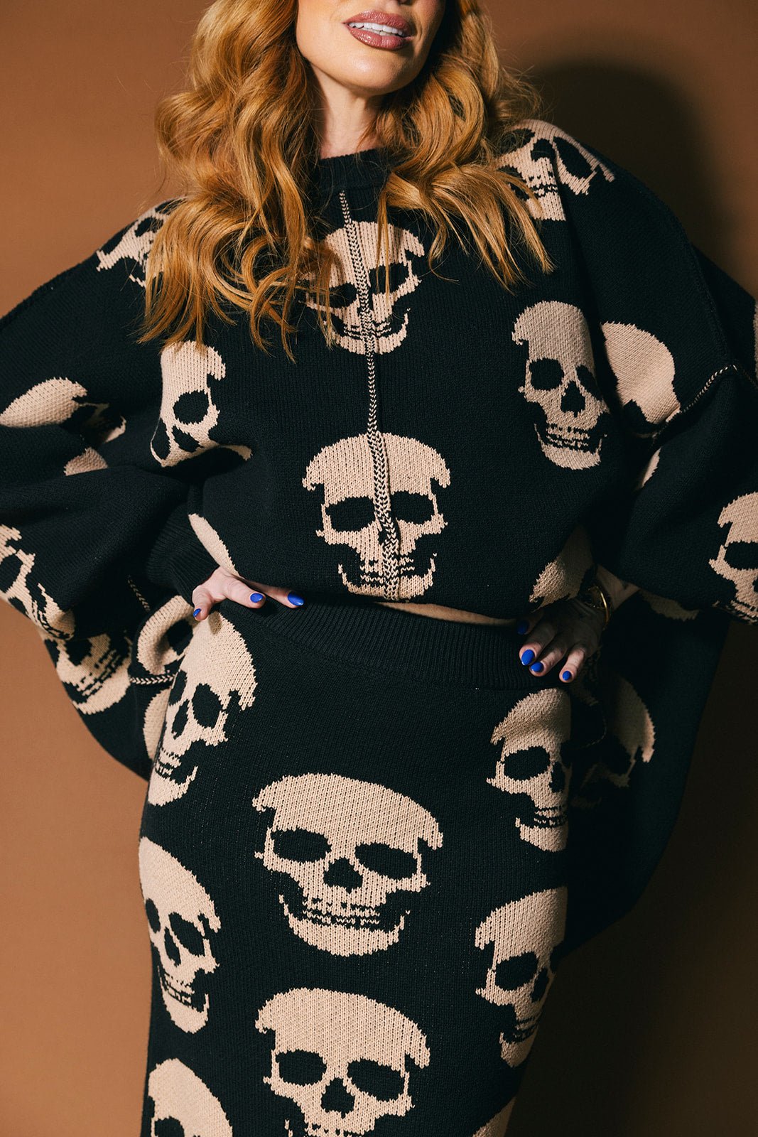 Bad To The Bone Knit Midi Skirt - Dressed in Lala