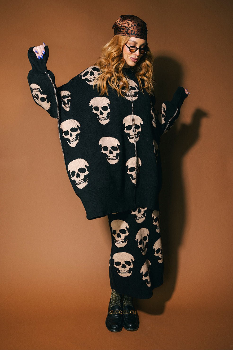 Bad To The Bone Knit Midi Skirt - Dressed in Lala