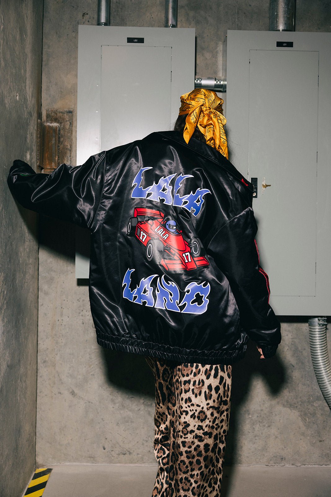 Baddest To Ever Do It Oversized Racing Jacket - Dressed in Lala