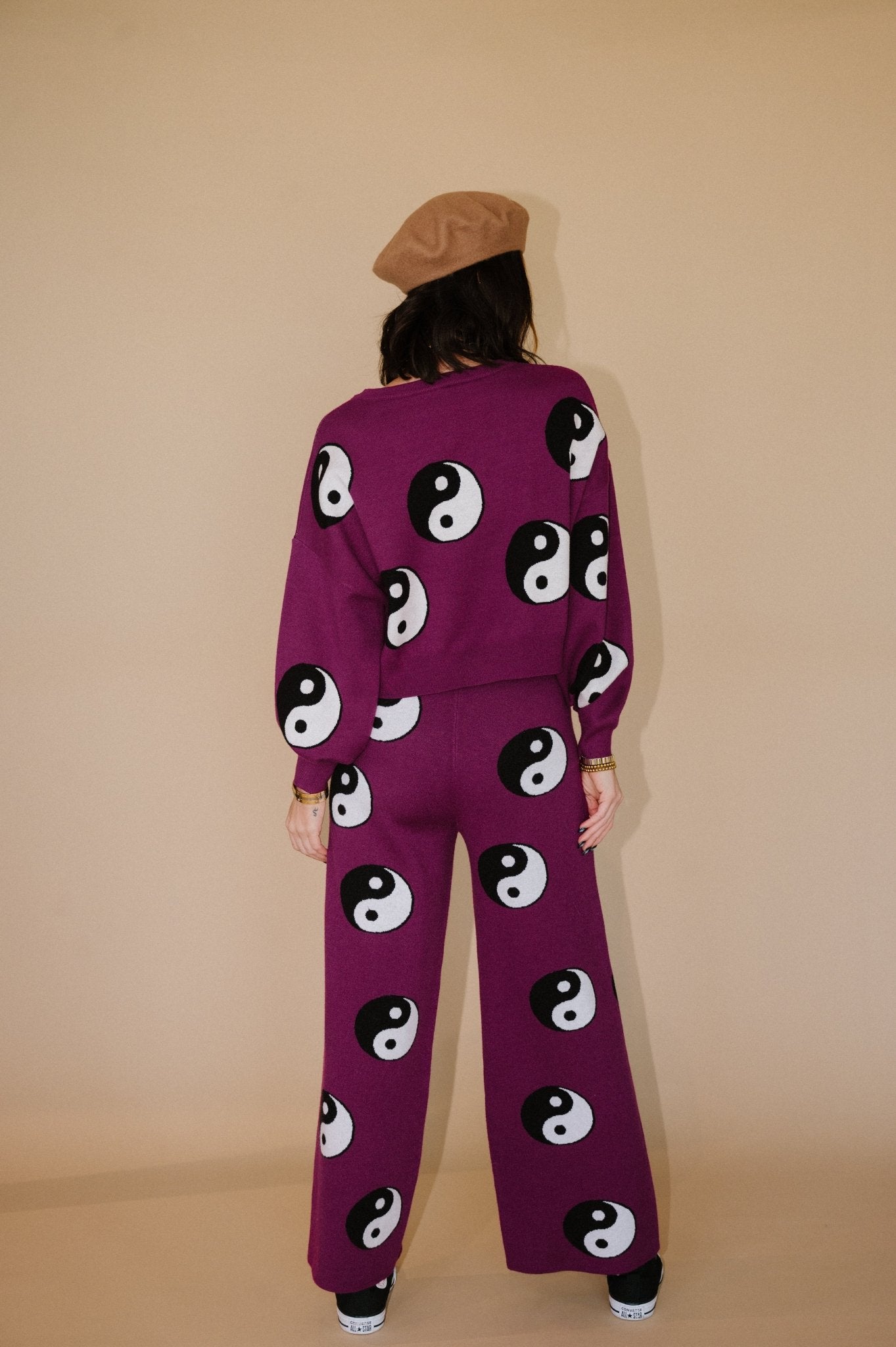 Be An Original, Baby Yin Yang Knit Set - Dressed in Lala