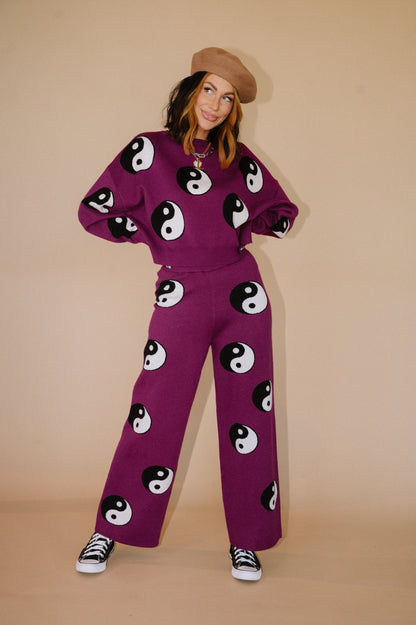 Be An Original, Baby Yin Yang Knit Set - Dressed in Lala