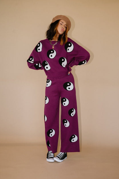 Be An Original, Baby Yin Yang Knit Set - Dressed in Lala