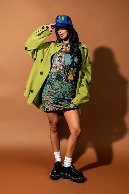 Believe In Magic Mesh Mini Dress - Dressed in Lala