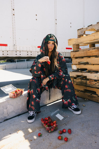 Berry Bad Boxy Zip Up Hoodie - Dressed in Lala