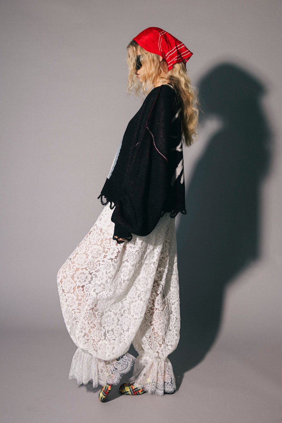 Bite Me Distressed Shark Sweater - Dressed in Lala