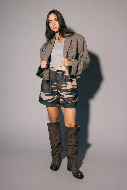 Cool + Classic Camo Boxer Shorts - Dressed in Lala