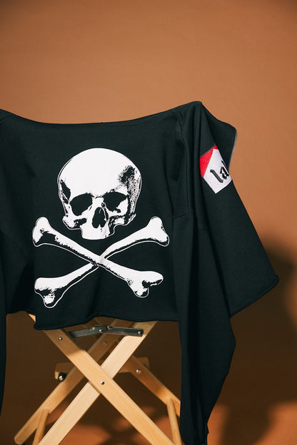 Cross My Heart Cropped Zip Up Hoodie - Dressed in Lala