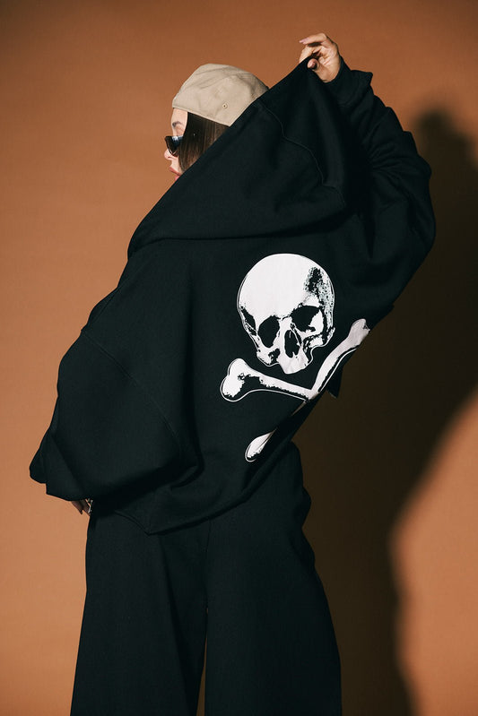 Cross My Heart Cropped Zip Up Hoodie - Dressed in Lala