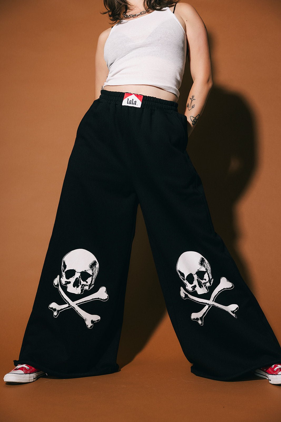 Cross My Heart Wide Leg Sweatpants - Dressed in Lala