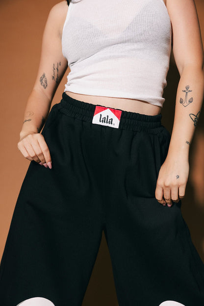 Cross My Heart Wide Leg Sweatpants - Dressed in Lala