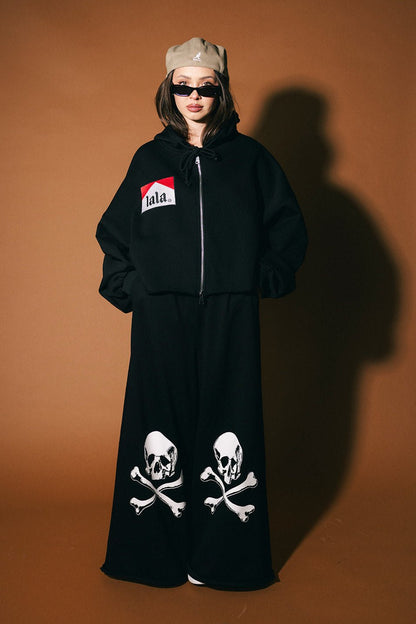 Cross My Heart Wide Leg Sweatpants - Dressed in Lala