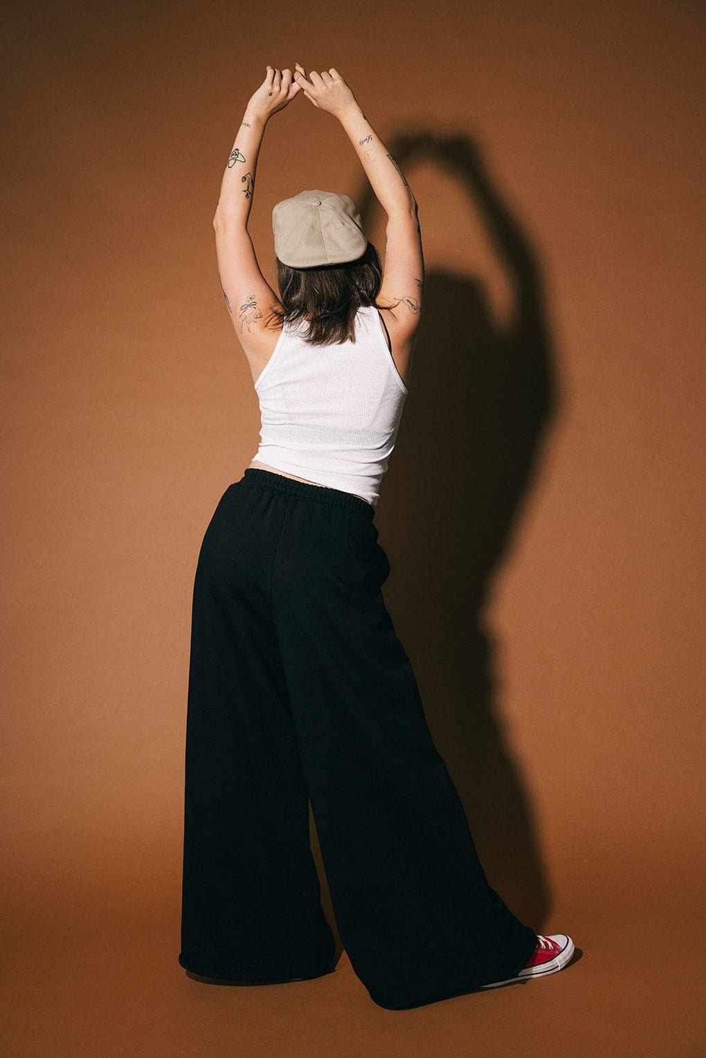 Cross My Heart Wide Leg Sweatpants - Dressed in Lala