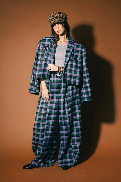 Dear Diary Cropped Boxy Blazer - Dressed in Lala