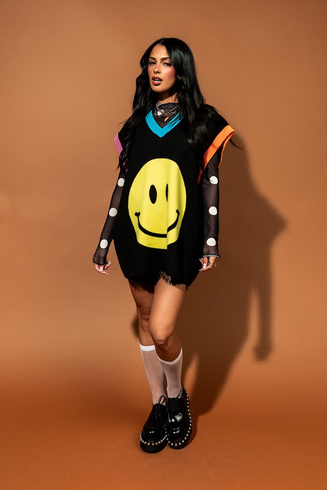 Do What You Want Oversized Sweater Vest - Dressed in Lala