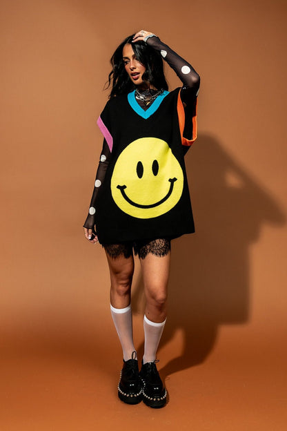 Do What You Want Oversized Sweater Vest - Dressed in Lala