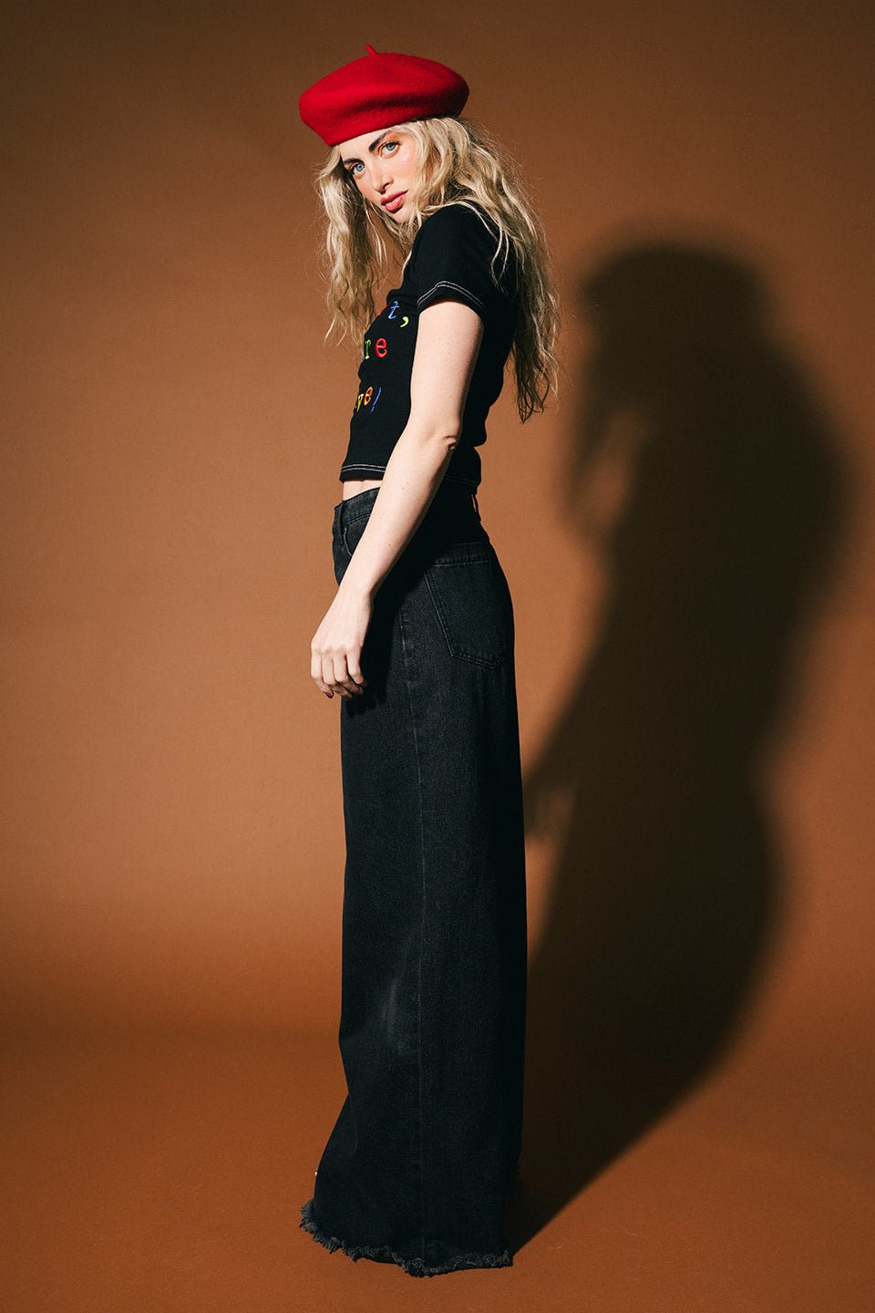 Don't Forget You're Alive Ribbed Baby Tee - Dressed in Lala