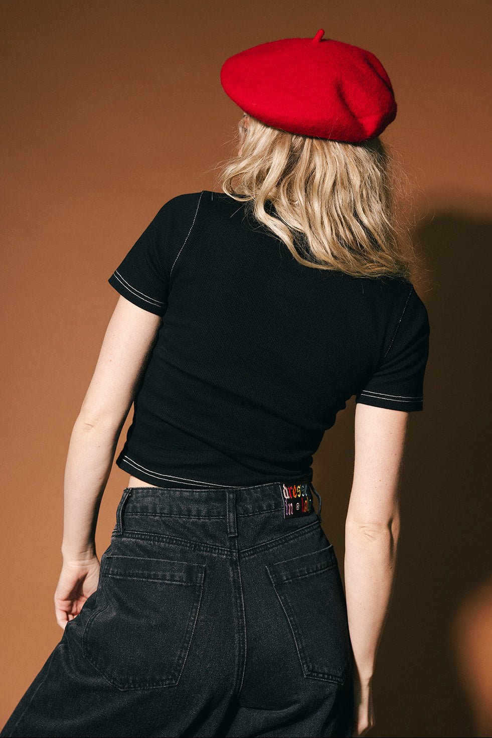 Don't Forget You're Alive Ribbed Baby Tee - Dressed in Lala