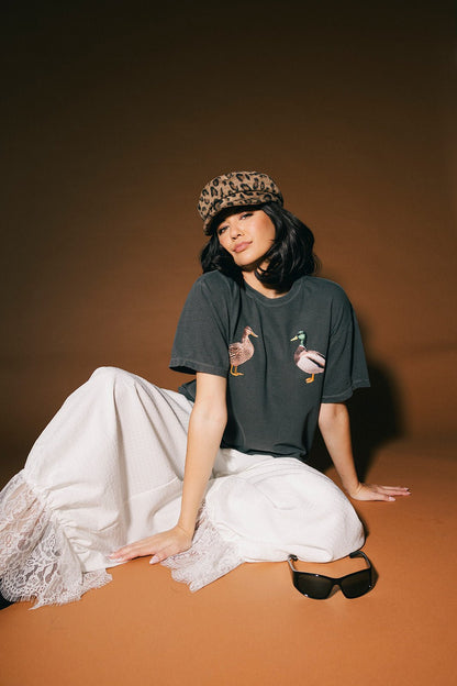 Double Ducks Boxy Tee - Dressed in Lala