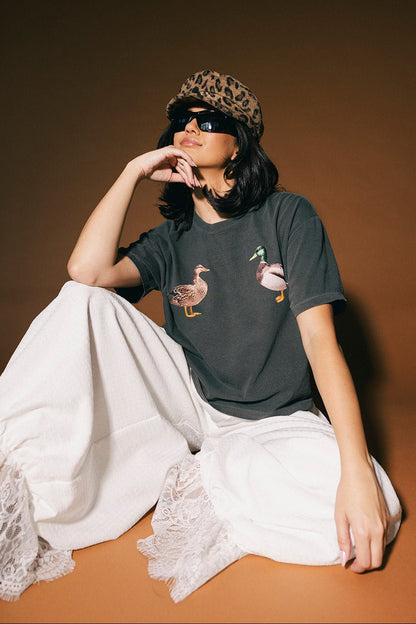 Double Ducks Boxy Tee - Dressed in Lala