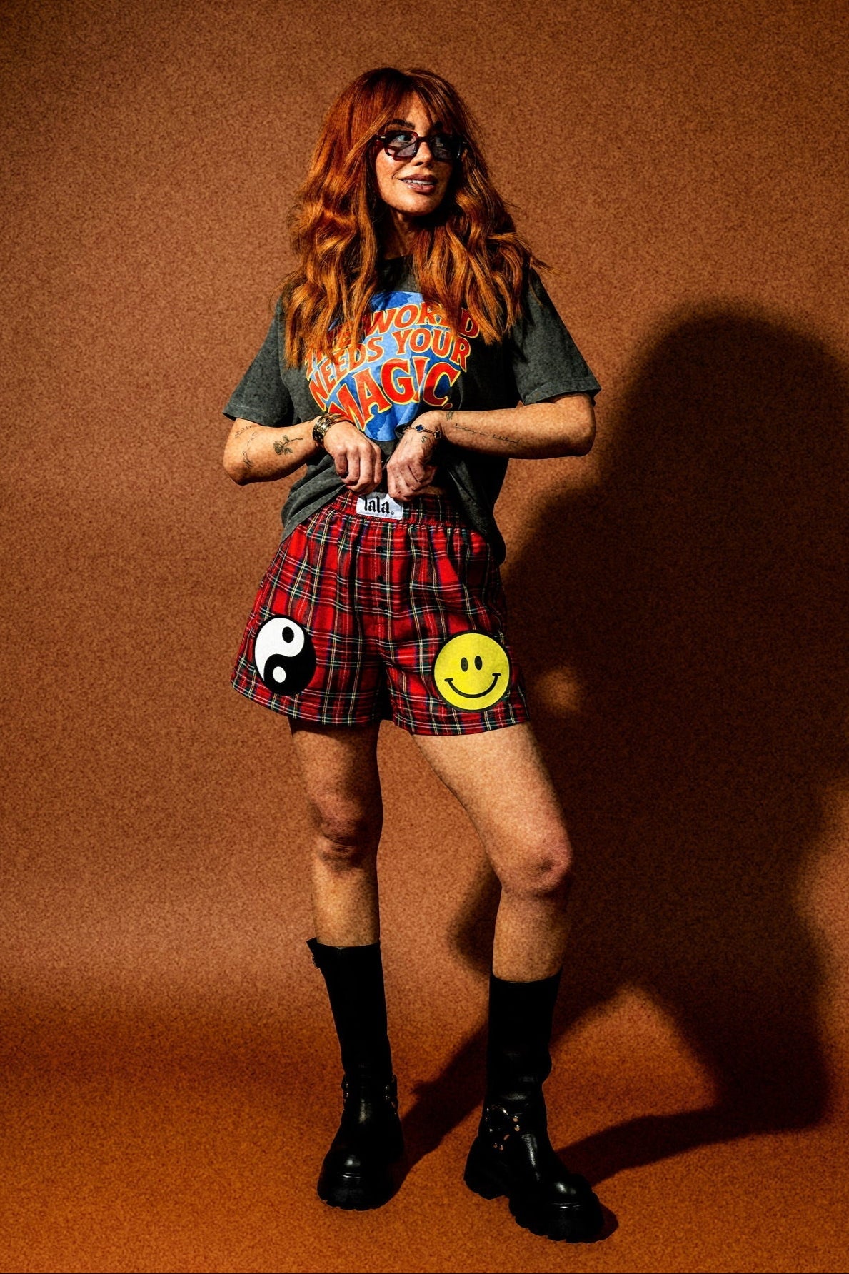 Down Bad Plaid Icon Boxer Shorts - Dressed in Lala