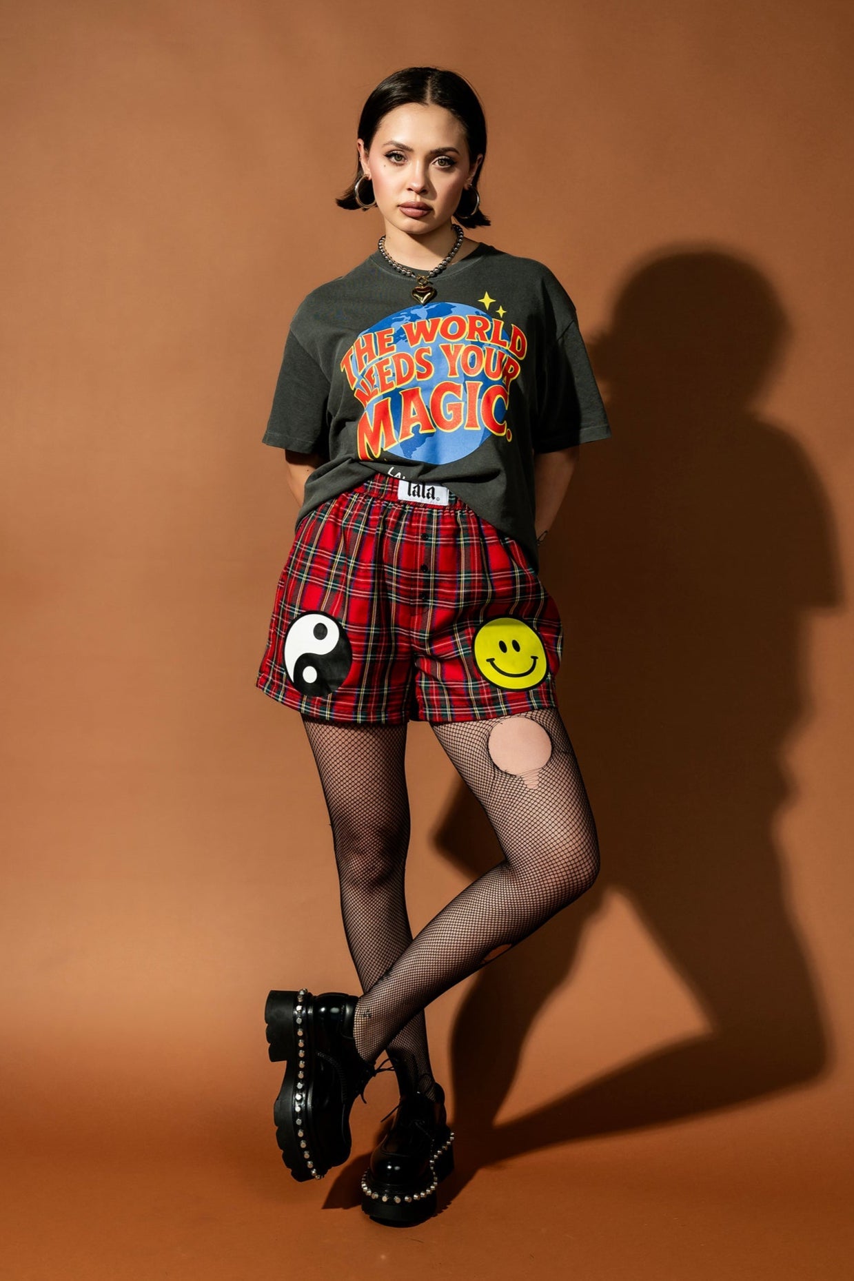 Down Bad Plaid Icon Boxer Shorts - Dressed in Lala