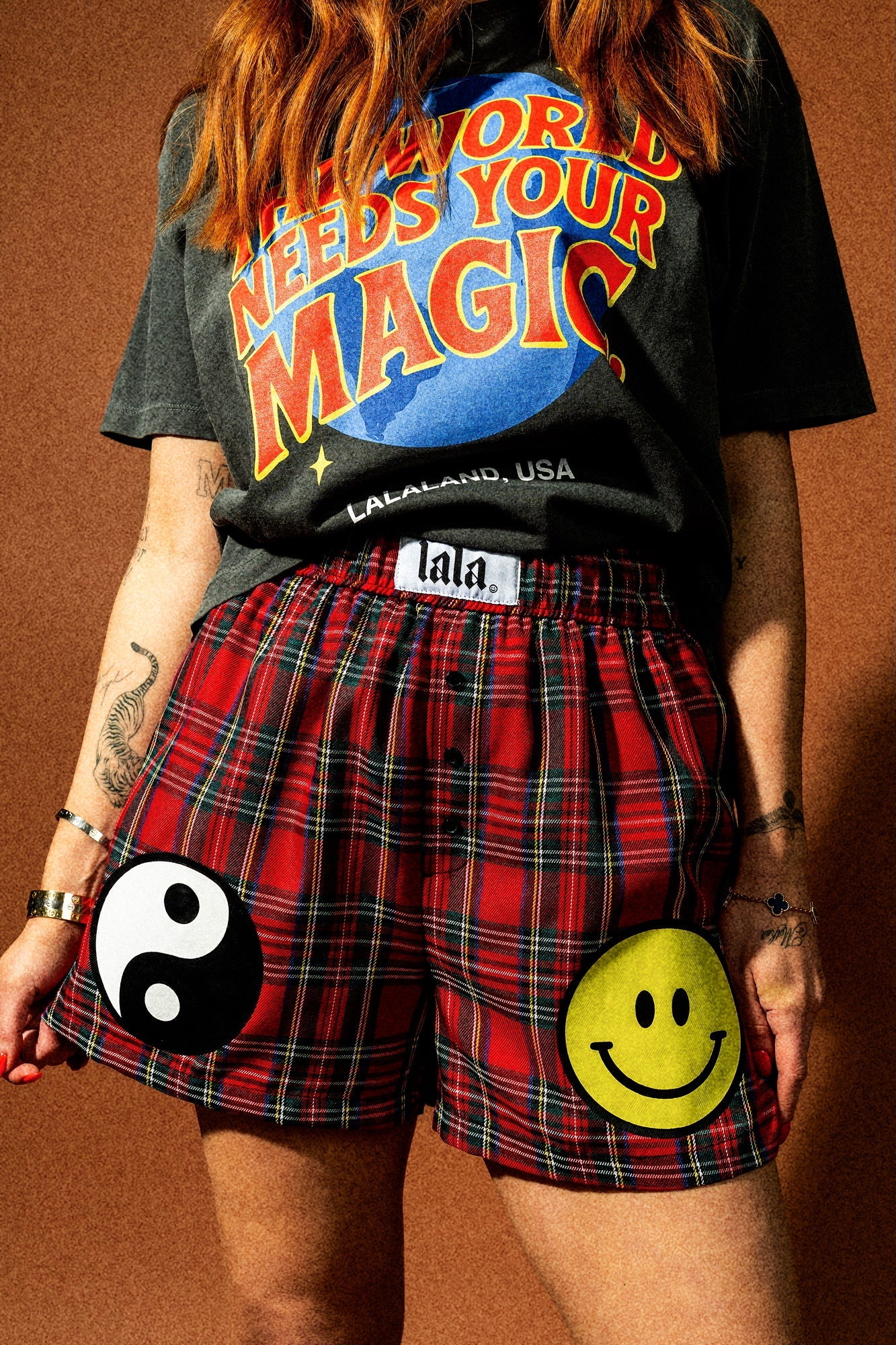 Down Bad Plaid Icon Boxer Shorts - Dressed in Lala