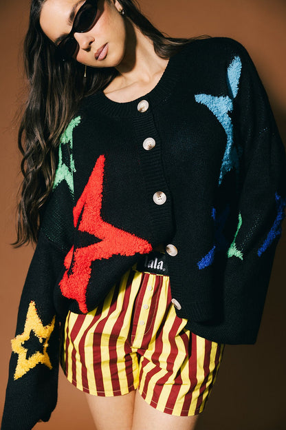 Dream of Me Boxy Button Up Cardigan - Dressed in Lala