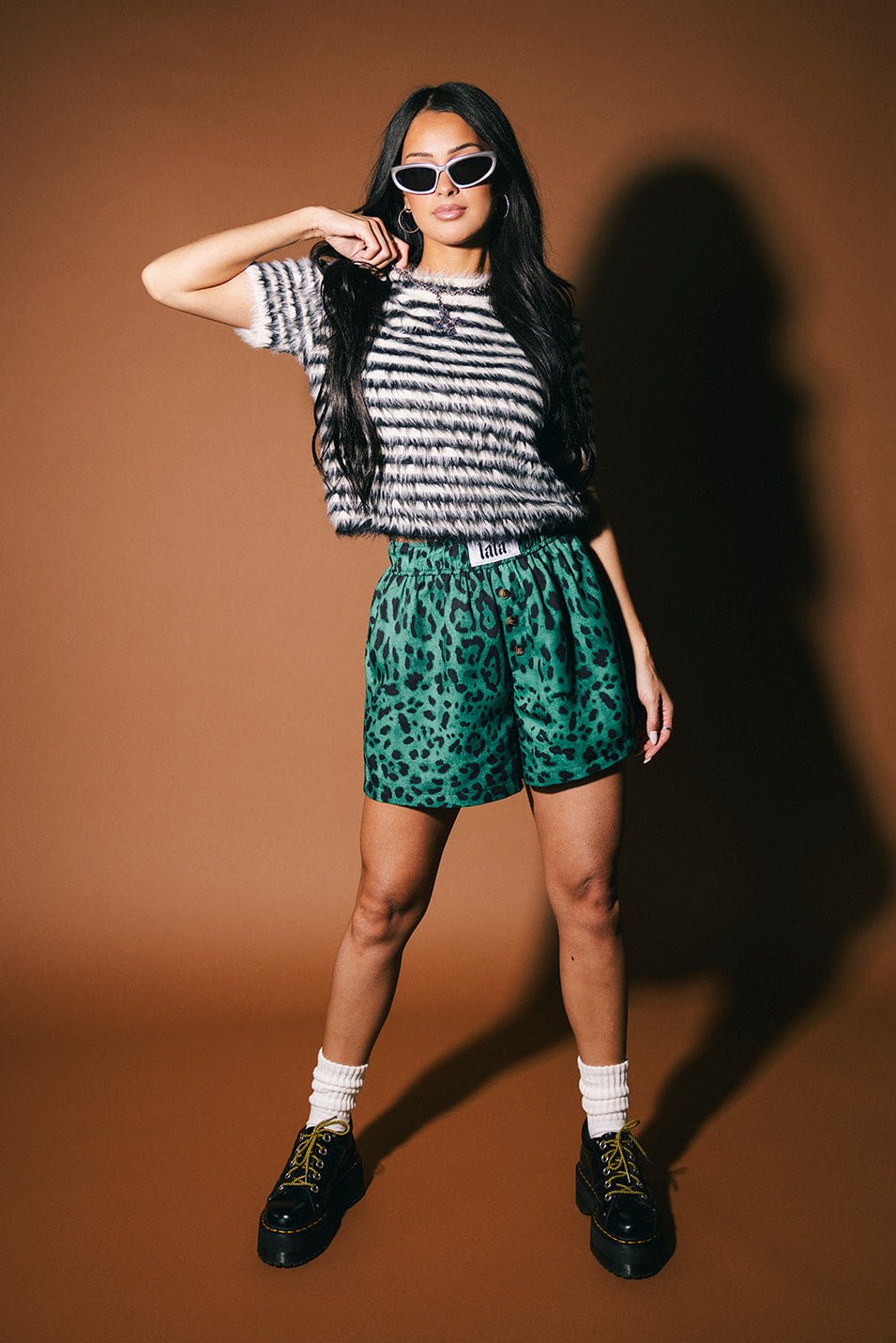 Emerald City Leopard Boxer Shorts - Dressed in Lala