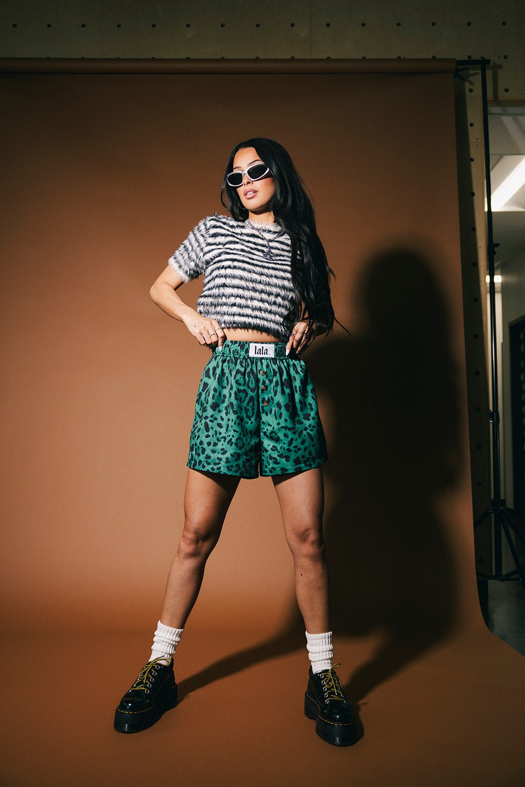 Emerald City Leopard Boxer Shorts - Dressed in Lala