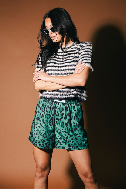 Emerald City Leopard Boxer Shorts - Dressed in Lala