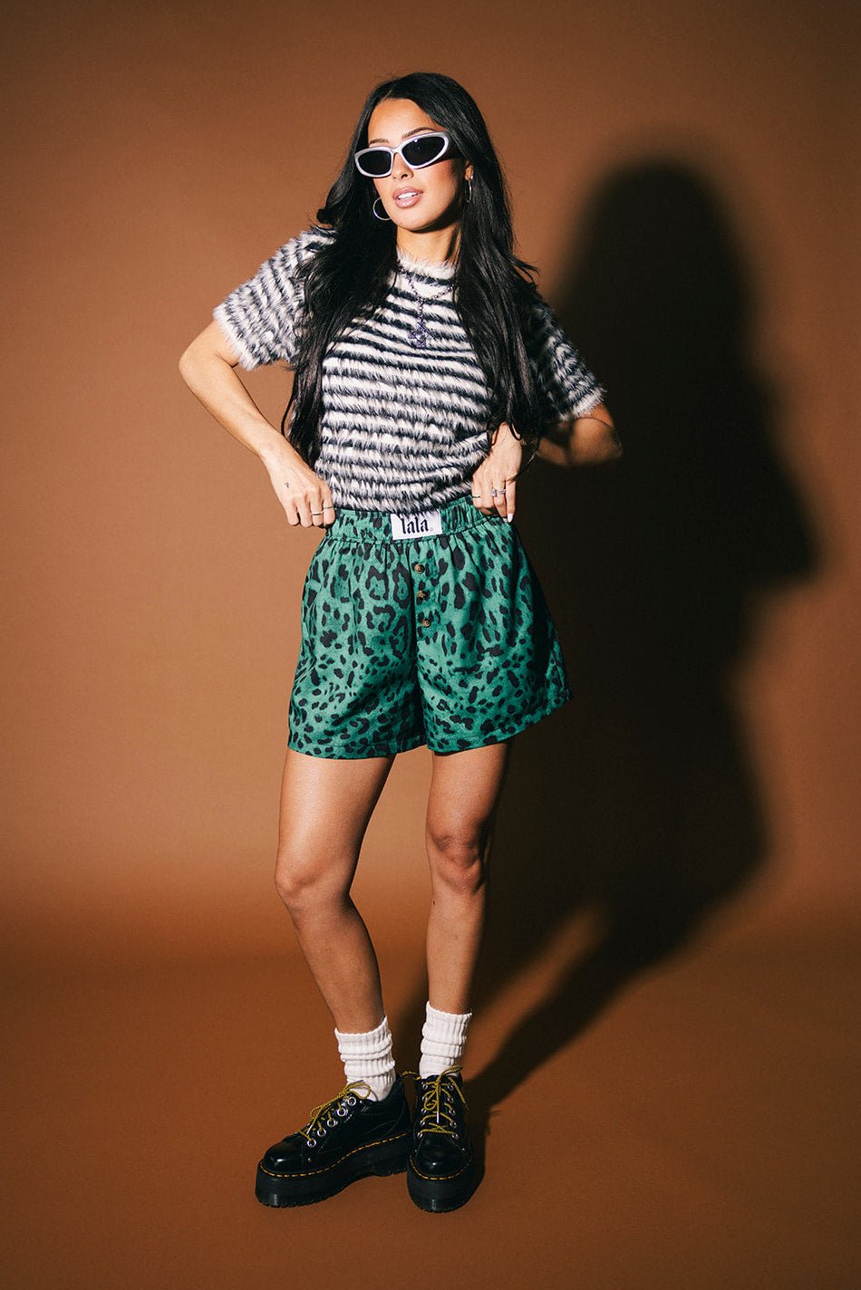 Emerald City Leopard Boxer Shorts - Dressed in Lala
