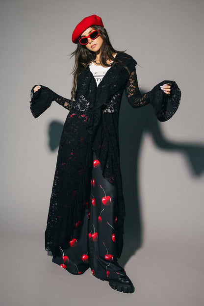 Everything is Romantic Lace Duster Top - Dressed in Lala