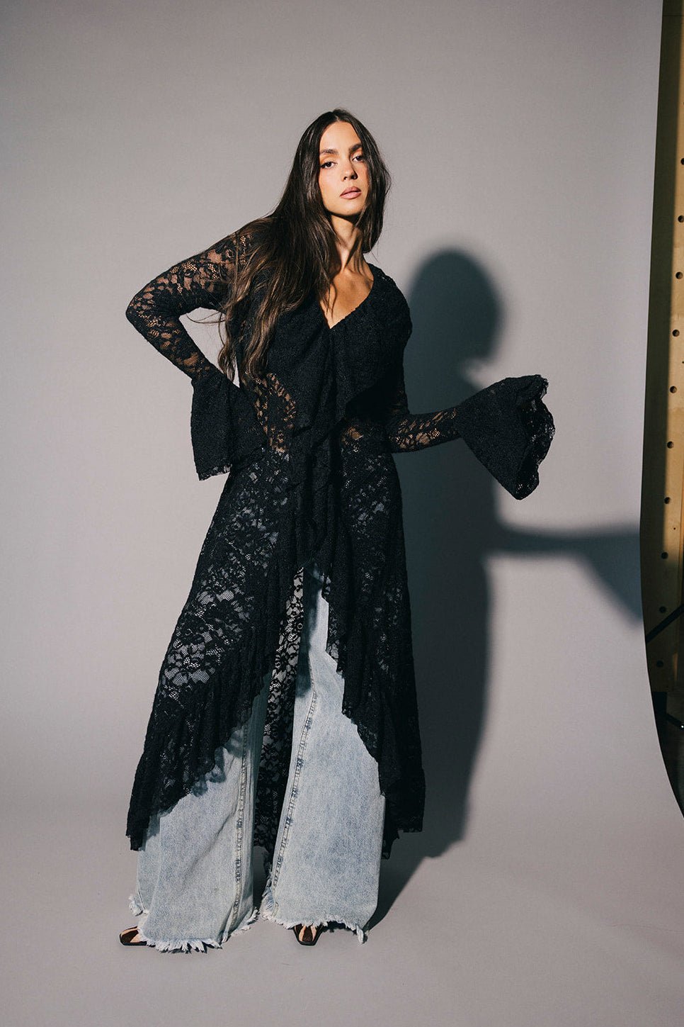Everything is Romantic Lace Duster Top - Dressed in Lala