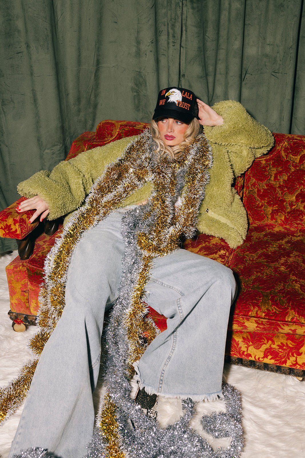 Fan Theories Faux Fur Coat - Dressed in Lala