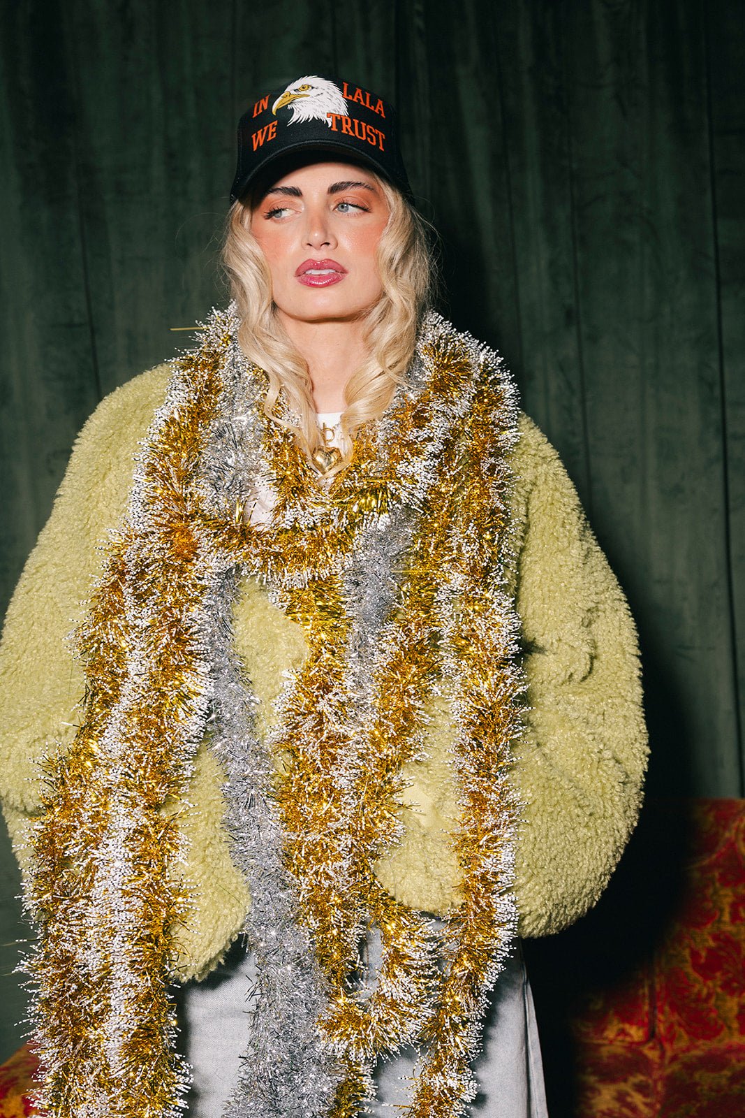 Fan Theories Faux Fur Coat - Dressed in Lala