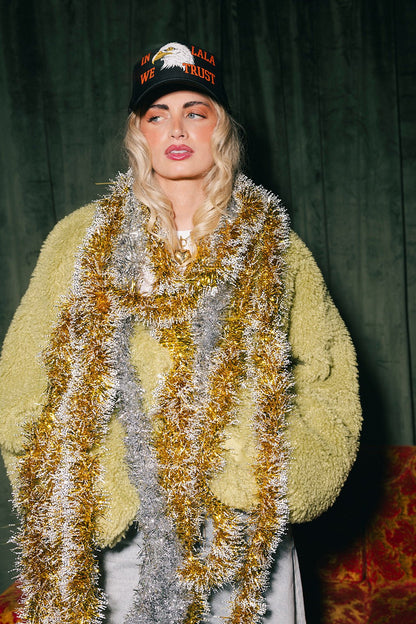 Fan Theories Faux Fur Coat - Dressed in Lala