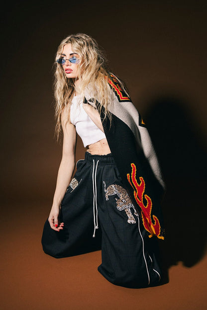 Feminine Rage Trouser Track Pants - Dressed in Lala