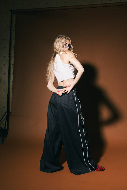 Feminine Rage Trouser Track Pants - Dressed in Lala