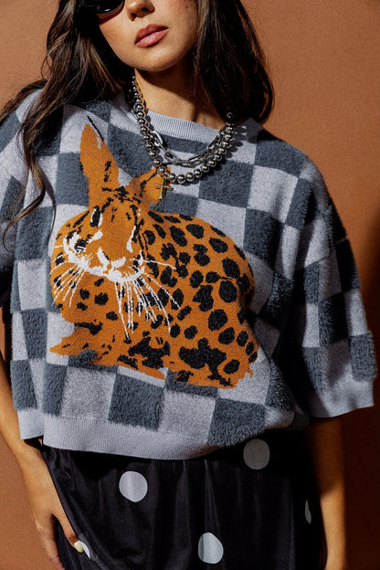 Fur Real Bunny Knit Top - Dressed in Lala