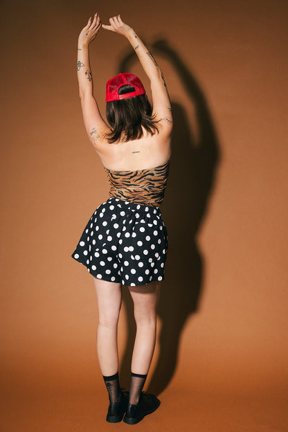 Gemini Moon Polka Dot Boxer Shorts - Dressed in Lala