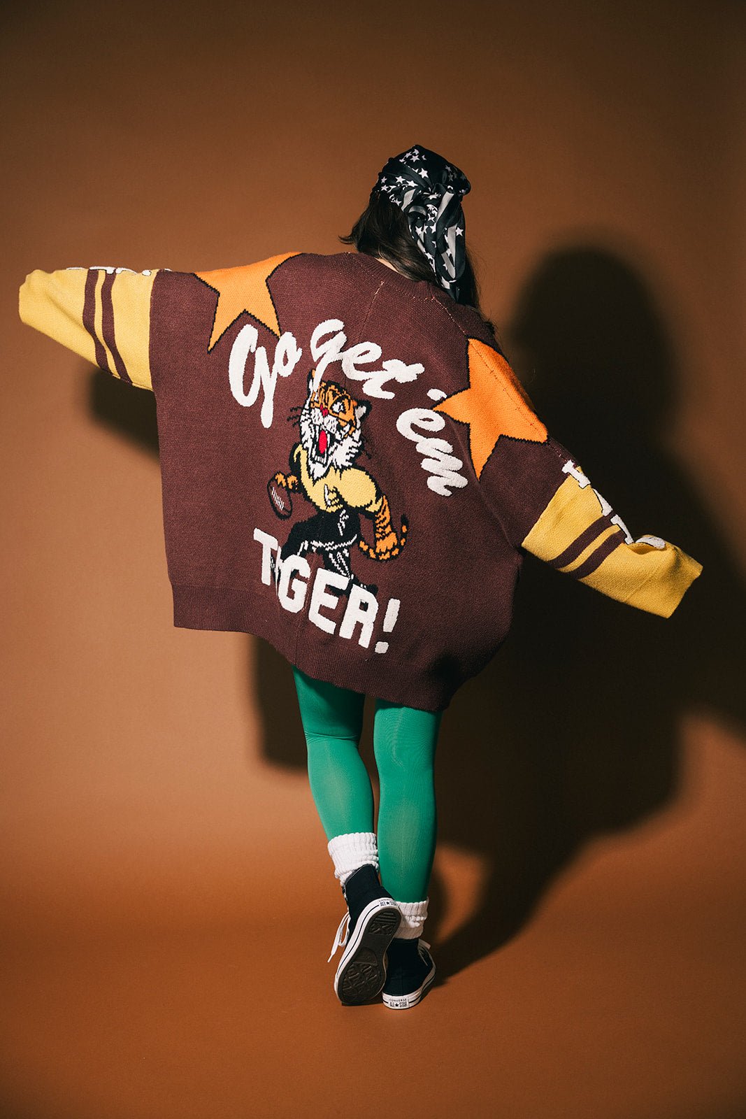 Go Get Em Tiger Varsity Cardigan - Dressed in Lala